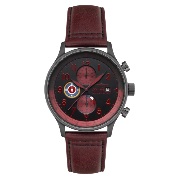 Hawker Hurricane – Blood Red – Classic Chronograph
