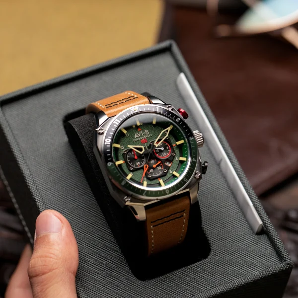 Hawker Hunter – FOREST – Atlas Dual Time Chronograph 2