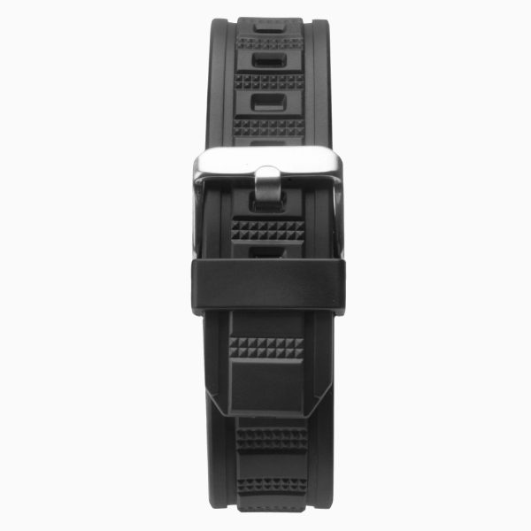 Digital Men’s Watch  –  Black Case & Plastic Strap with Dial 3