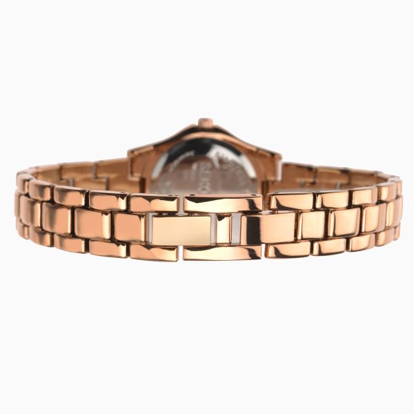 Day To Night Ladies Watch  –  Rose Gold Case & Alloy Bracelet with Rose Dial 4