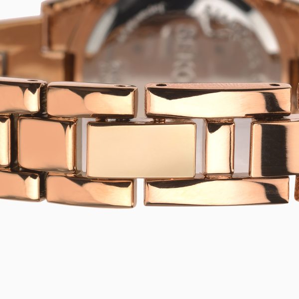 Day To Night Ladies Watch  –  Rose Gold Case & Alloy Bracelet with Rose Dial 3