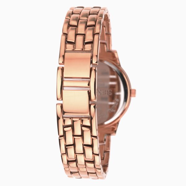 Charlotte Ladies Watch  –  Rose Gold Case & Alloy Bracelet with Rose Gold Dial 2