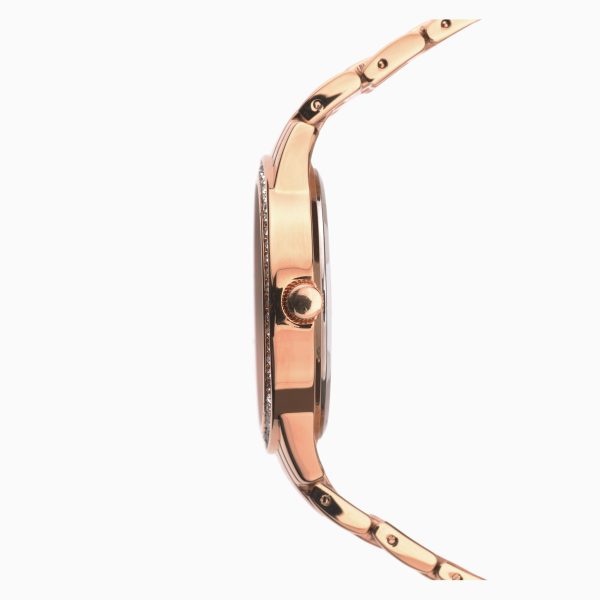 Charlotte Ladies Watch  –  Rose Gold Case & Alloy Bracelet with Rose Gold Dial 6