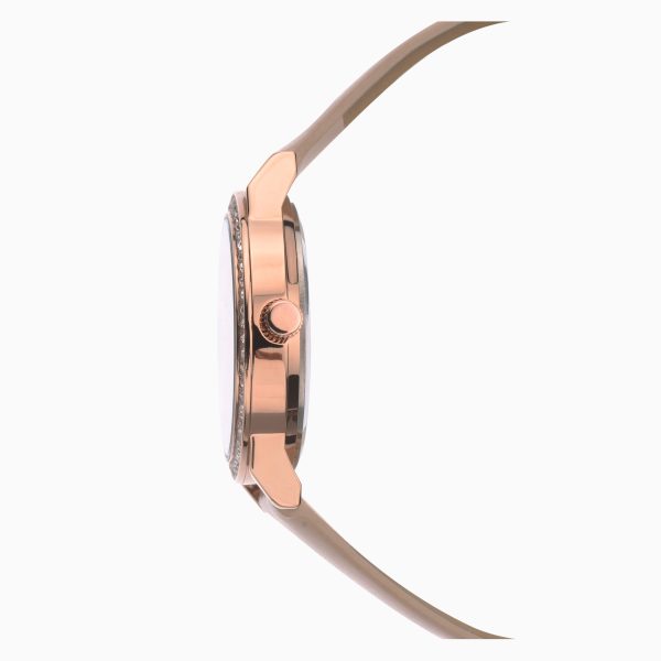 Day To Night Ladies Watch  –  Rose Gold Case & PU Strap with Rose Dial 6