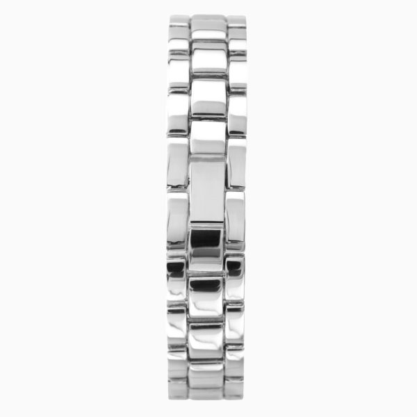 Day To Night Ladies Watch  –  Silver Case & Alloy Bracelet with White Dial 3