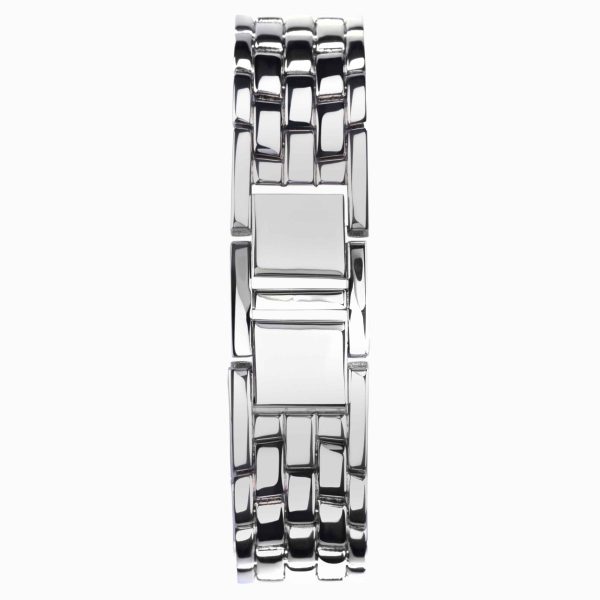 Charlotte Ladies Watch  –  Silver Case & Alloy Bracelet with Blue Dial 2