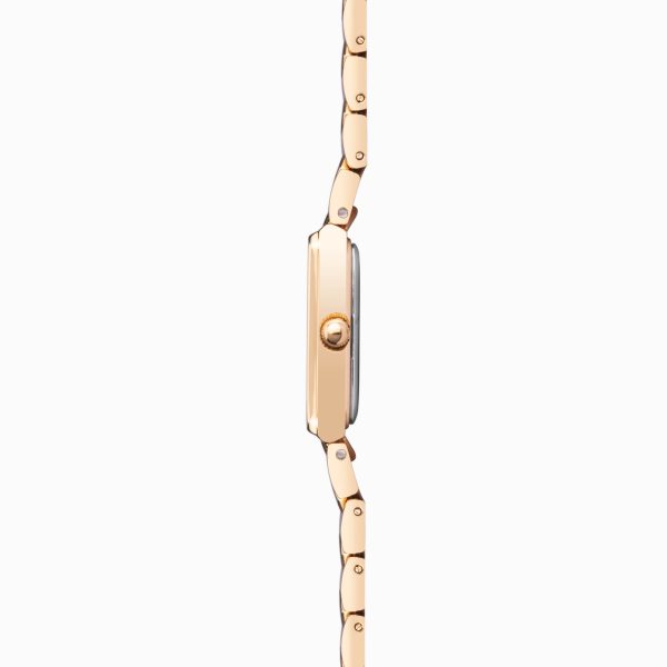 Lunar Ladies Watch  –  Rose Gold Alloy Case & Bracelet with Rose Gold Dial 5