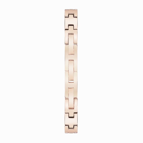 Radiance Ladies Watch  –  Rose Gold Brass Case & Bracelet with Brown Dial 2