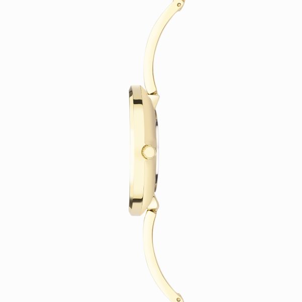 Stardust Ladies Watch  –  Gold Alloy Case & Bracelet with Silver Dial 5