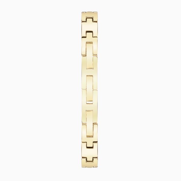 Aurora Ladies Watch  –  Gold Alloy Case & Bracelet with Champagne Dial 2