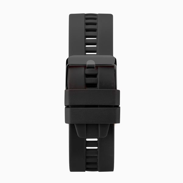 Active Smart Watch  –  Black Case & Black Silicone Strap 6