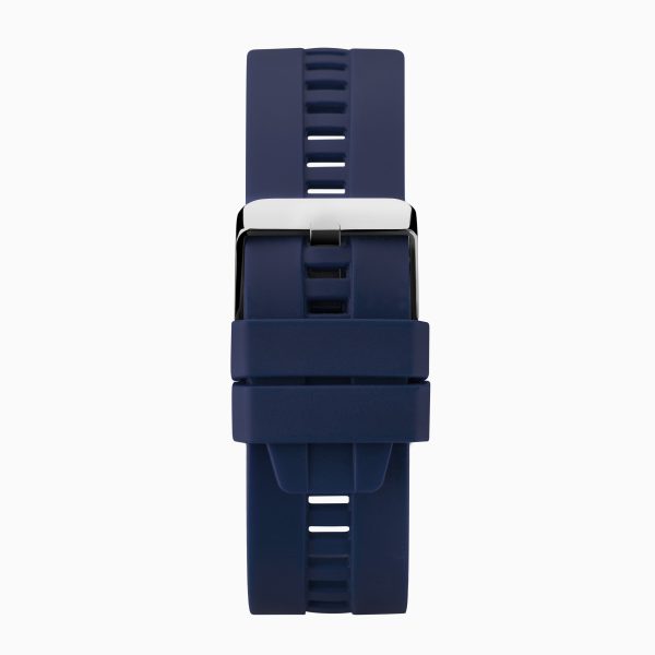 Active Smart Watch  –  Black Case & Blue Silicone Strap 6