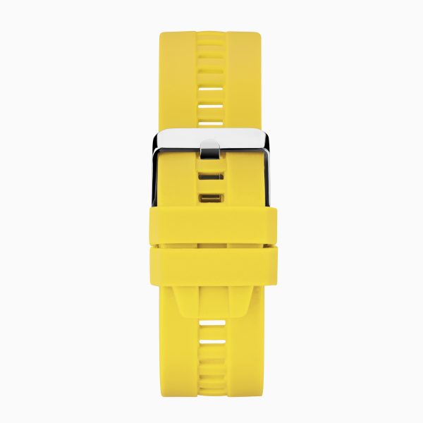 Active Smart Watch  –  Black Case & Sekonda Yellow Silicone Strap 7