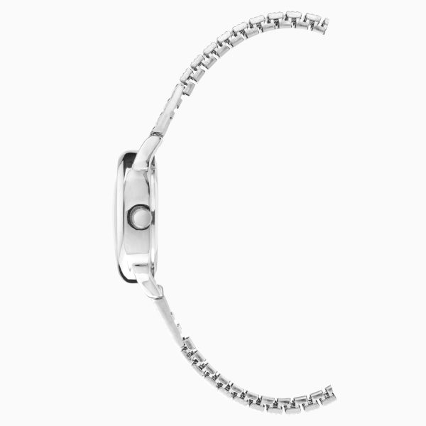 Easy Reader Ladies Watch  –  Silver Case & Stainless Steel Bracelet with White Dial 3