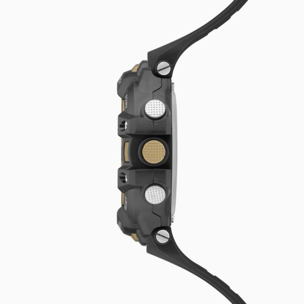 Crossfell Digital Men’s Watch  –  Black Plastic Case & Strap with Black LCD Display 6