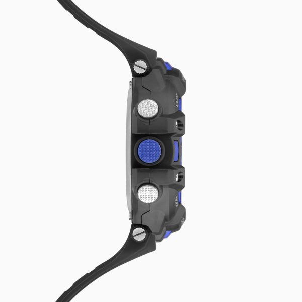 Crossfell Digital Men’s Watch  –  Black Plastic Case & Strap with Black LCD Display 6