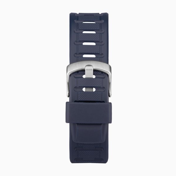 Malvern Digital Men’s Watch  –  Navy Plastic Case & Strap with Navy Dial 2