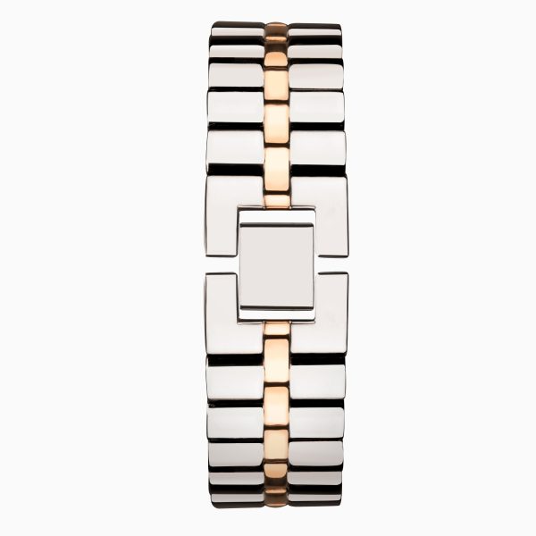 Ladies Dress Watch  –  Rose Gold Case & Alloy Bracelet with Rose Dial 2