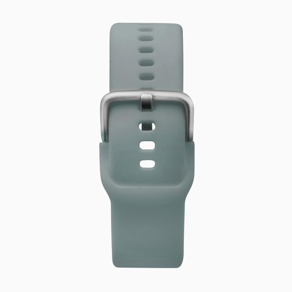 Flex Smart Watch  –  Silver Case & Grey Silicone Strap 3