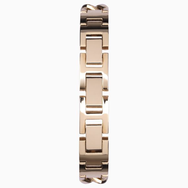 Claudia Ladies Watch  –  Rose Gold Case & Brass Bracelet with Rose Dial 2