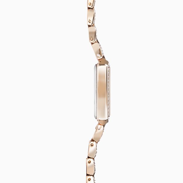 Sparkle Ladies Watch  –  Rose Gold Case & Alloy Bracelet with Rose Dial 4