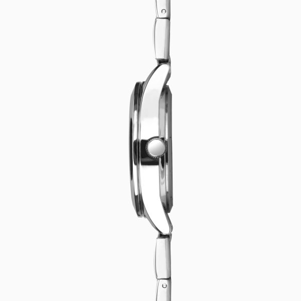 Taylor Ladies Watch  –  Silver Case & Stainless Steel Bracelet with Green Dial 5