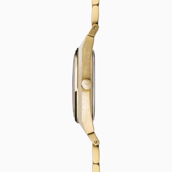 Accurist Origin Men’s Watch – Gold Case & Stainless Steel Bracelet with Fir Green Dial 8