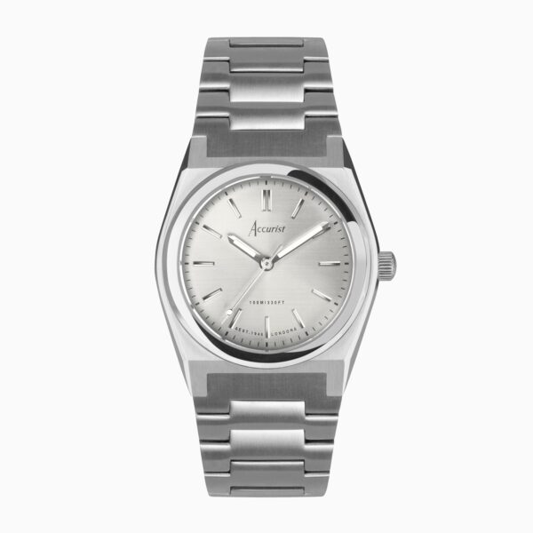 Accurist Origin Ladies Watch – Silver Case & Stainless Steel Bracelet with Silver Dial
