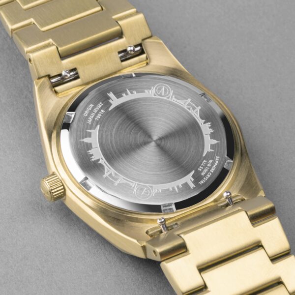 Accurist Origin Ladies Watch – Gold Case & Stainless Steel Bracelet with White Dial 6