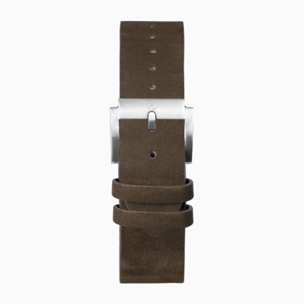 Accurist Dive Men’s Watch – Two Tone Case & Brown Leather Strap with Samphire Green Dial 4
