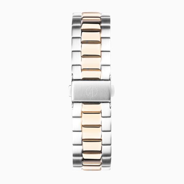 Accurist Everyday Ladies Watch – Silver Case & Two Tone Bracelet with White Dial 4