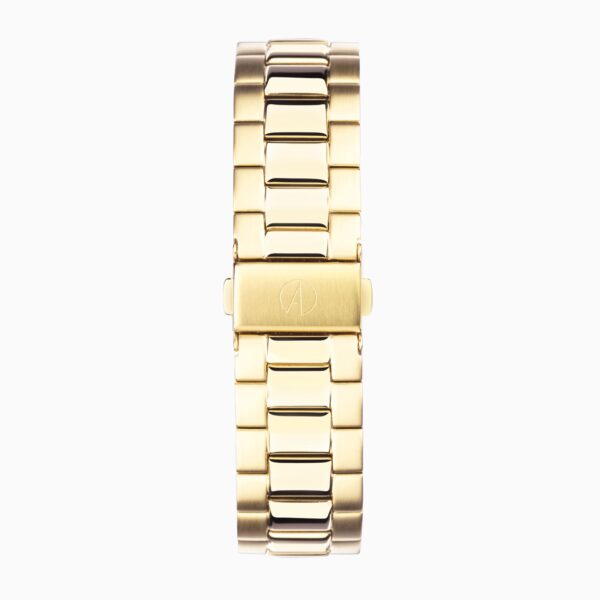Accurist Everyday Ladies Watch – Gold Case & Stainless Steel Bracelet with White Dial 3