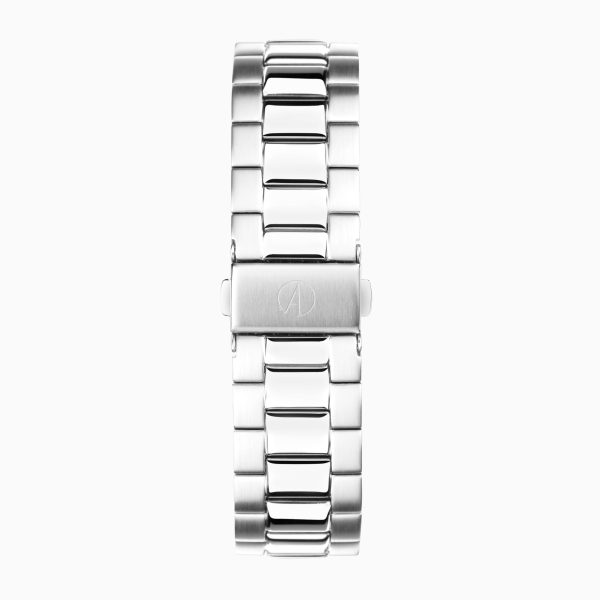 Accurist Everyday Unisex Watch – Silver Case & Stainless Steel Bracelet With Forest Green Dial 4