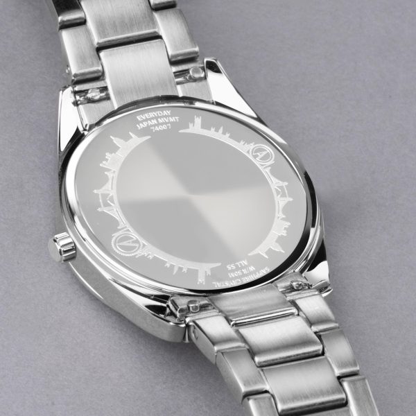 Accurist Everyday Unisex Watch – Silver Case & Stainless Steel Bracelet With Forest Green Dial 5
