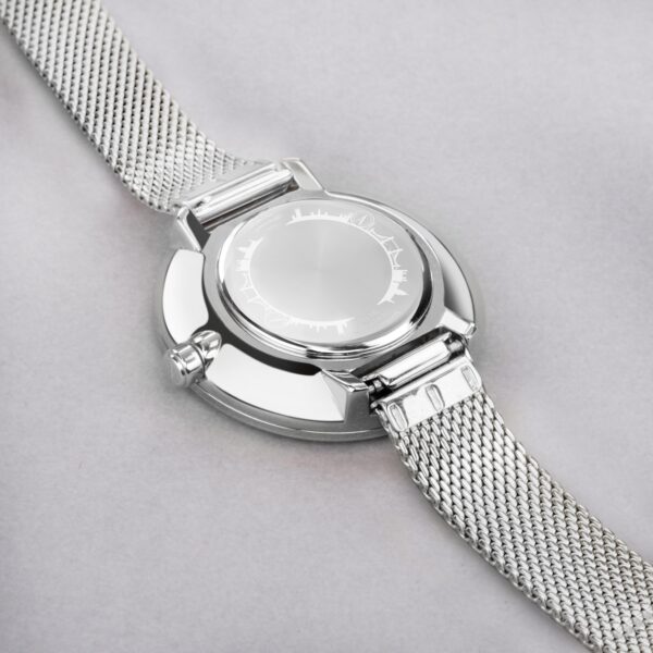 Accurist Jewellery Ladies Watch – Silver Case & Stainless Steel Bracelet with White Dial 5