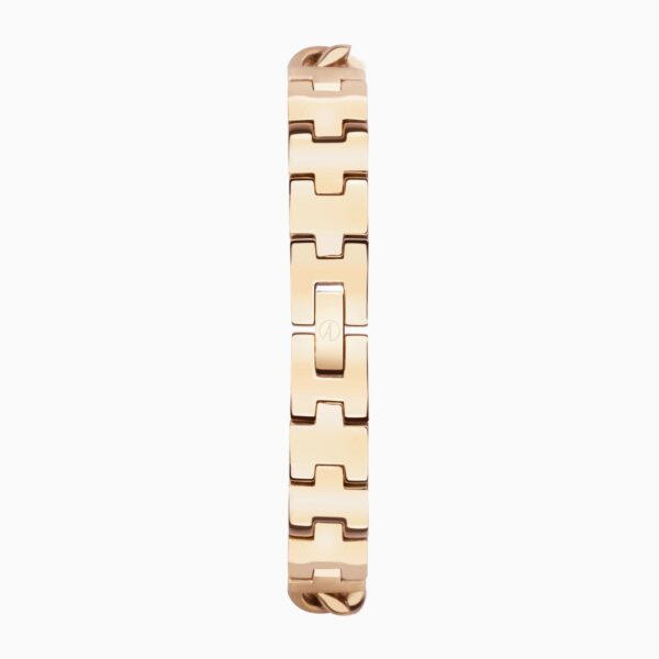 Accurist Jewellery Ladies Watch – Rose Gold Case & Stainless Steel Bracelet with White Dial 4