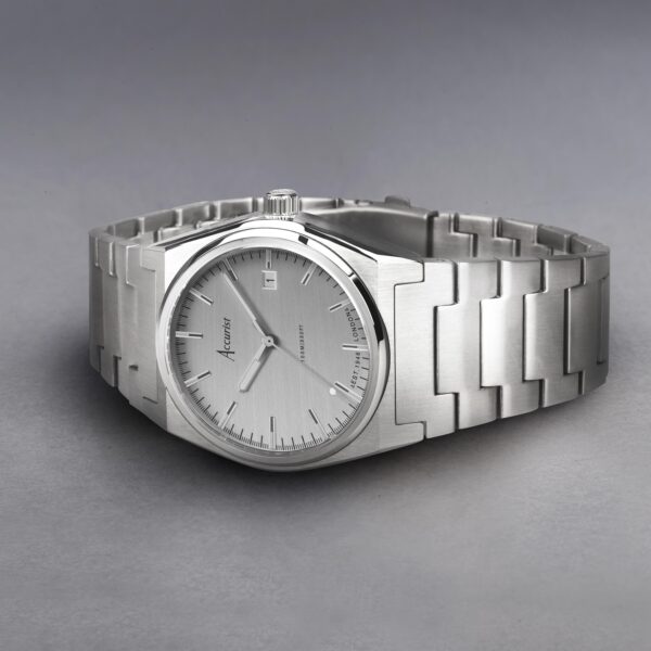 Accurist Origin Men’s Watch – Silver Case & Stainless Steel Bracelet with Silver Dial 2