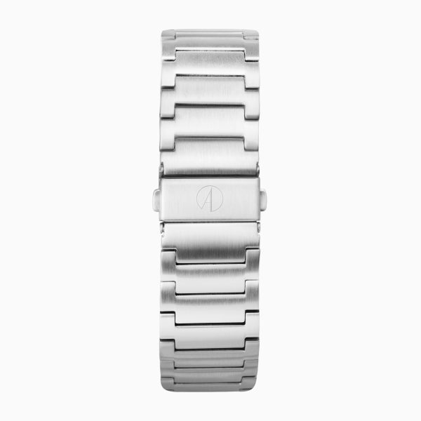 Accurist Origin Men’s Watch – Silver Case & Stainless Steel Bracelet with White Dial 5